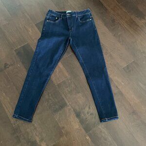Stop Wearing the Leggings and Wear these Zara  Dark Jean- NEVER Worn- SIZE 10